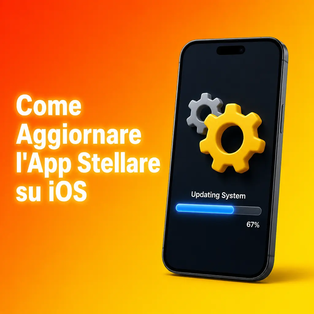 Aggiornamento dell'app Stellare su iPhone