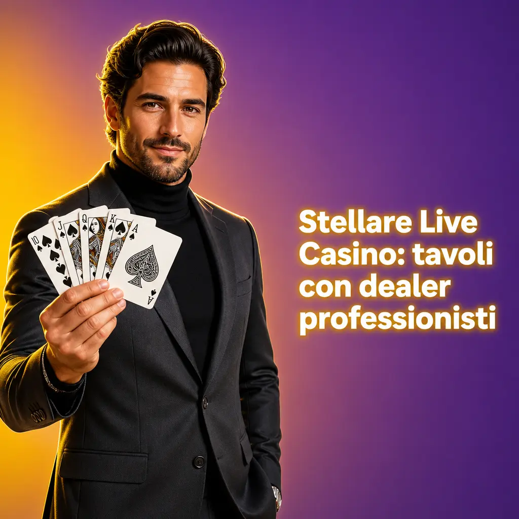 Tavolo di casino live con dealer dal vivo